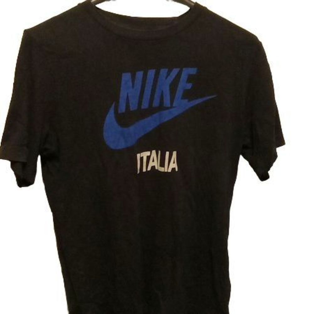 Nike Italia Black Men's T-shirt‎ Size Medium